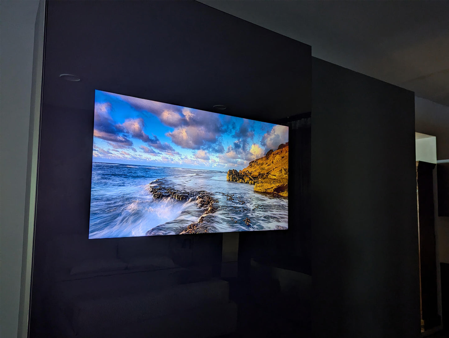 Camera da letto completa con armadio Vision con TV integrata