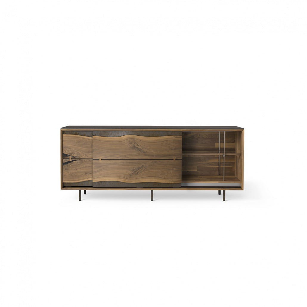 CREDENZA LEONARDO - IN NOCE MASSELLO