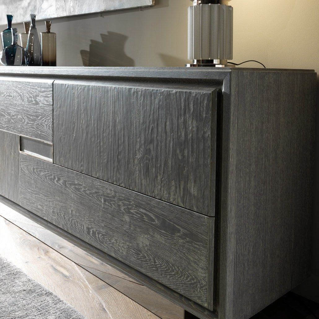 CREDENZA SEGRETI - IN ROVERE CON VANO SEGRETO