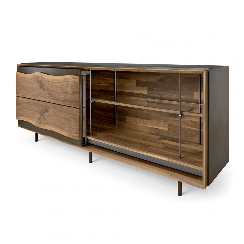 CREDENZA LEONARDO - IN NOCE MASSELLO