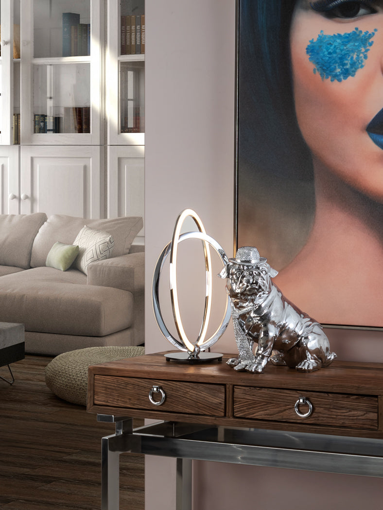 FIGURA DECORATIVA PICCOLA - BULLDOG HAT