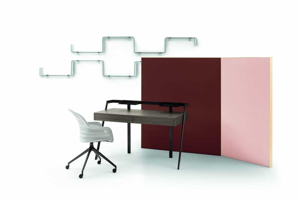 SEDIA CON BASE GIREVOLE E RUOTE - SURI