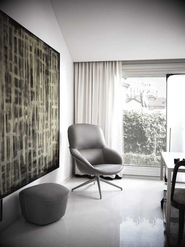 POLTRONA CON BASE GIREVOLE - LONG ISLAND
