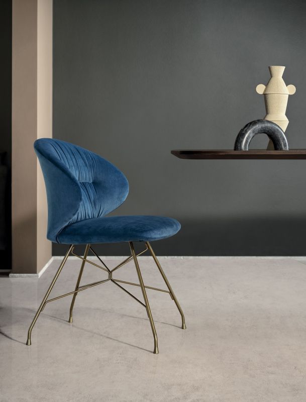 SEDIA CON GAMBE FILO ACCIAIO - DROP