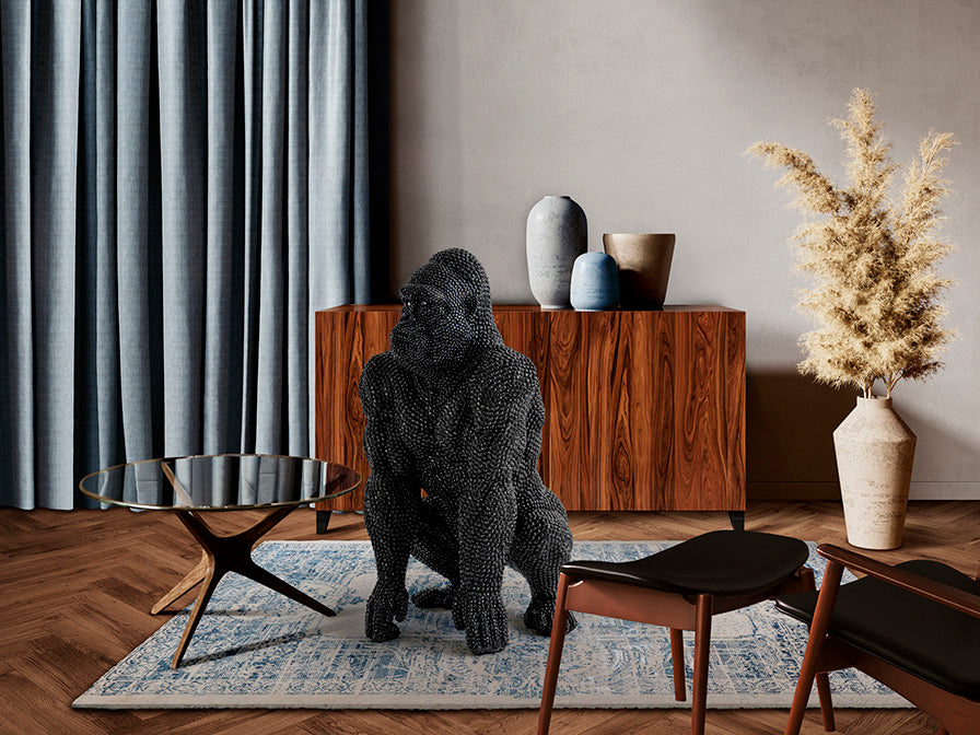 FIGURA DECORATIVA GRANDE - GORILA