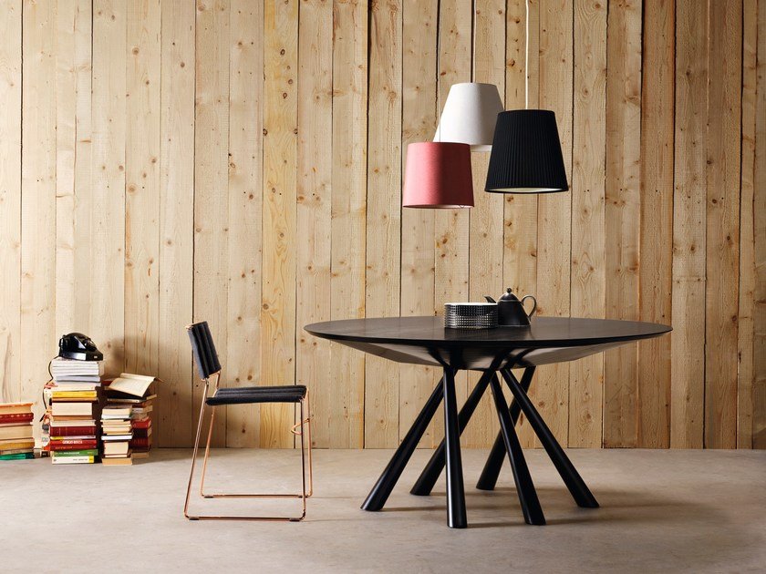 SEDIA IN CUOIO - SLIM - Mobil House Arredamenti