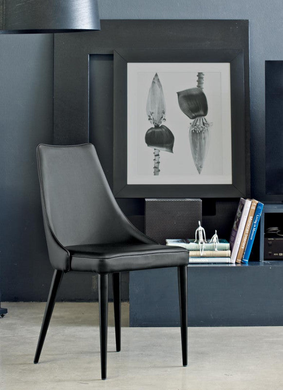 SEDIA CLARA - GAMBE IN METALLO