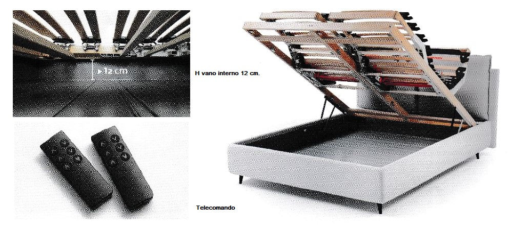 LETTO TOPAZIO - FOLDING BOX ERGONOMICS