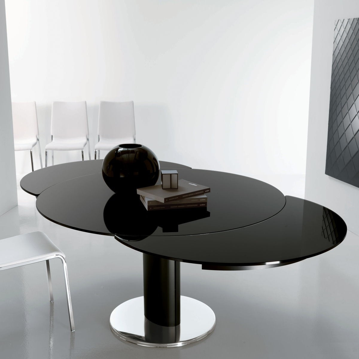TAVOLO GIRO Ø130 - BASE COLONNA
