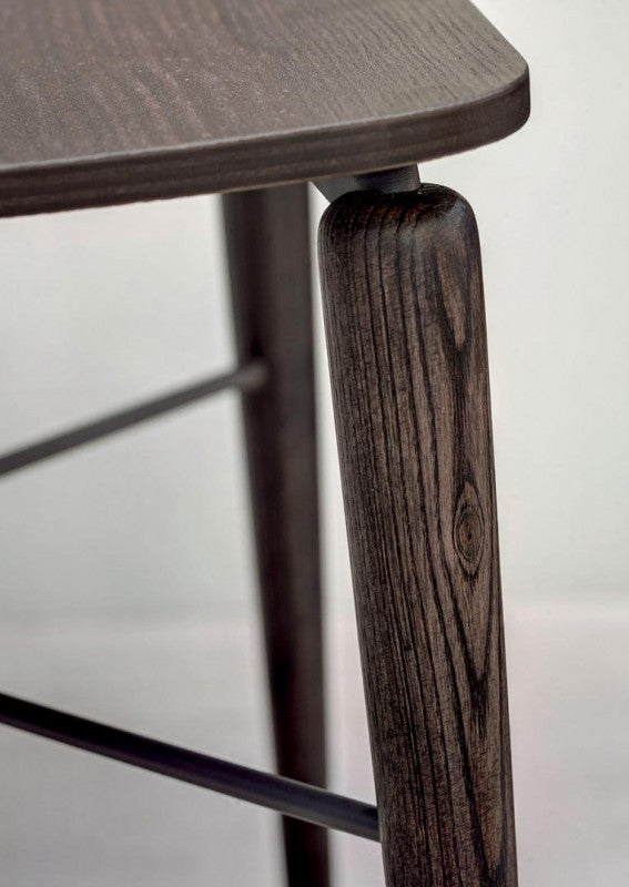 SEDIA KATE - GAMBE IN LEGNO